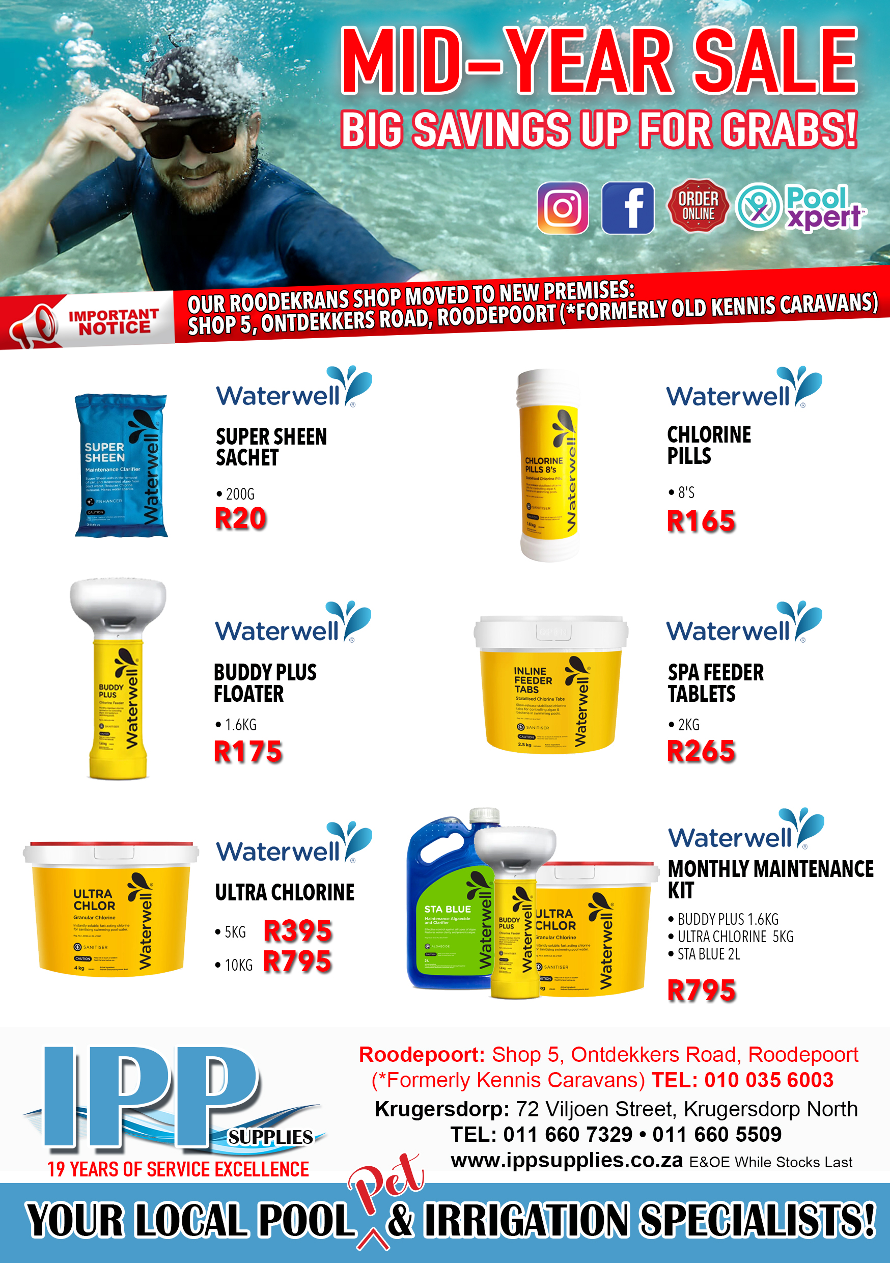 IPP Supplies Page Two Specials Month-end June 2026 Waterwell
