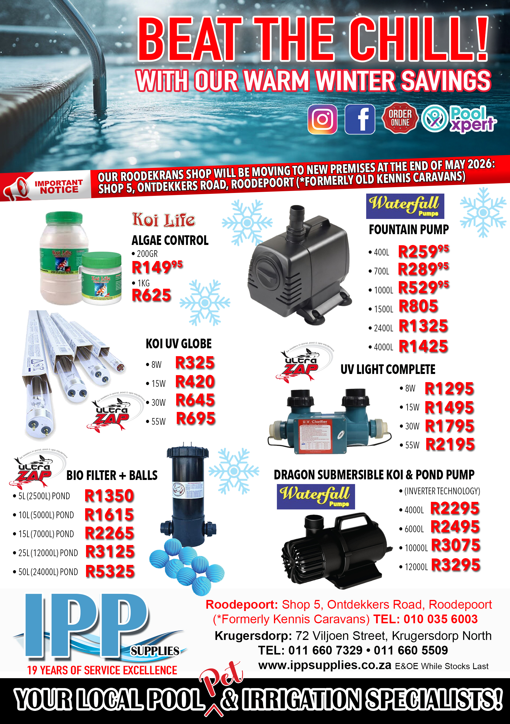IPP Supplies Page Two Specials Month-end May 2026